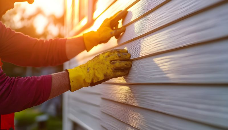 Cleaning and Preparing Siding